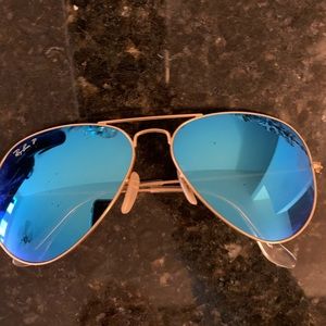 Ray Ban Women’s POLARIZED Aviator sunglasses